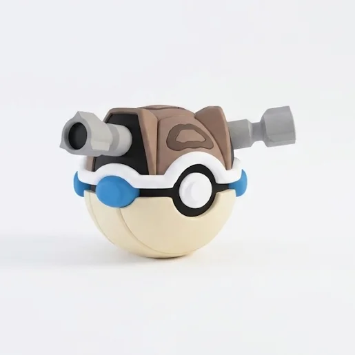 Blastoise Clone – #0009 Blastoise, impresa en 3D