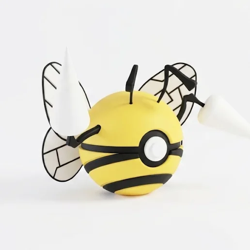 #0015 Beedrill, impresas en 3D