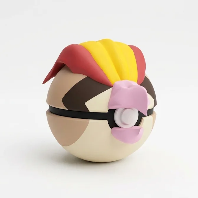 #0018 Pidgeot, impresas en 3D
