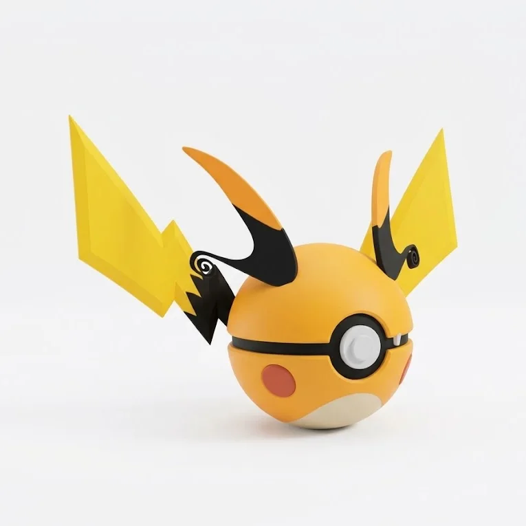 Mega Raichu Y – #0026 Raichu, impresa en 3D