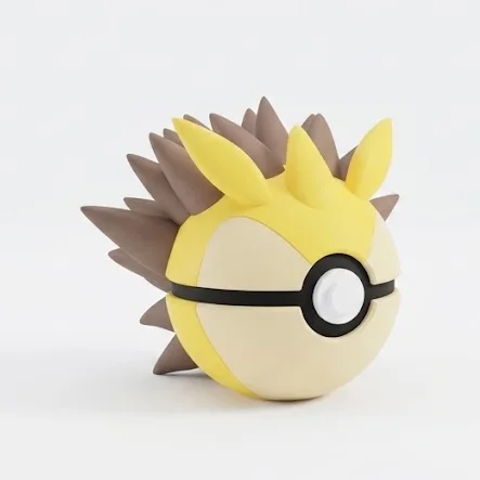 #0028 Sandslash, impresas en 3D